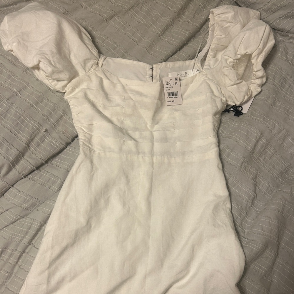 white sun dress